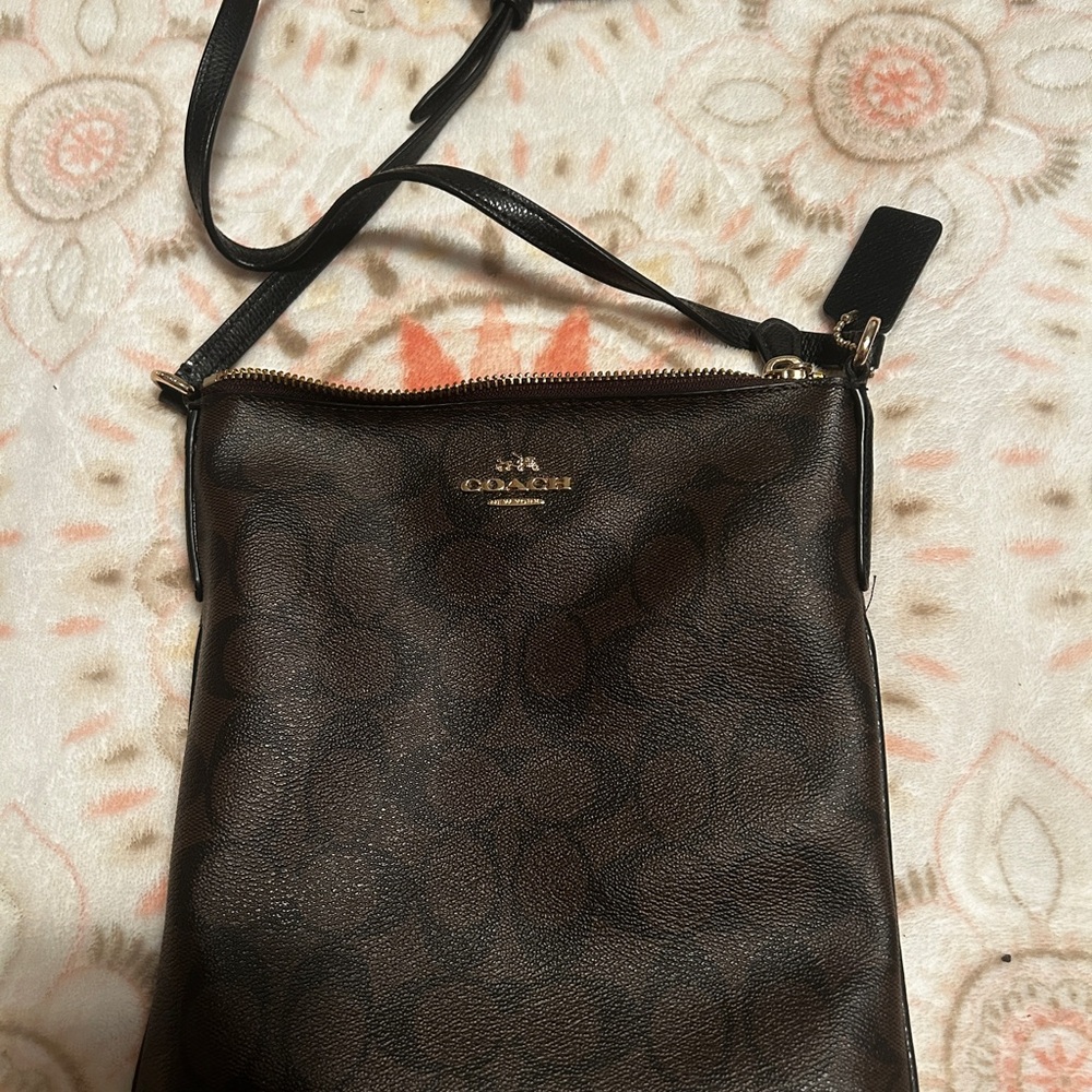 Coach Dark Brown Shoulder Bag